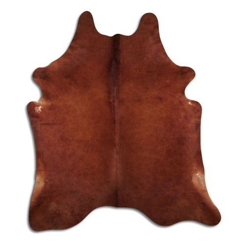 Brown Cowhide Rug XXL