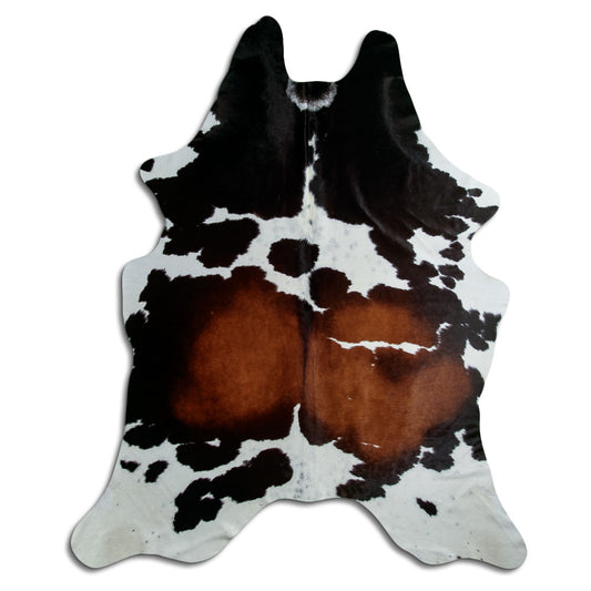 Tricolor Cowhide Rug XXL