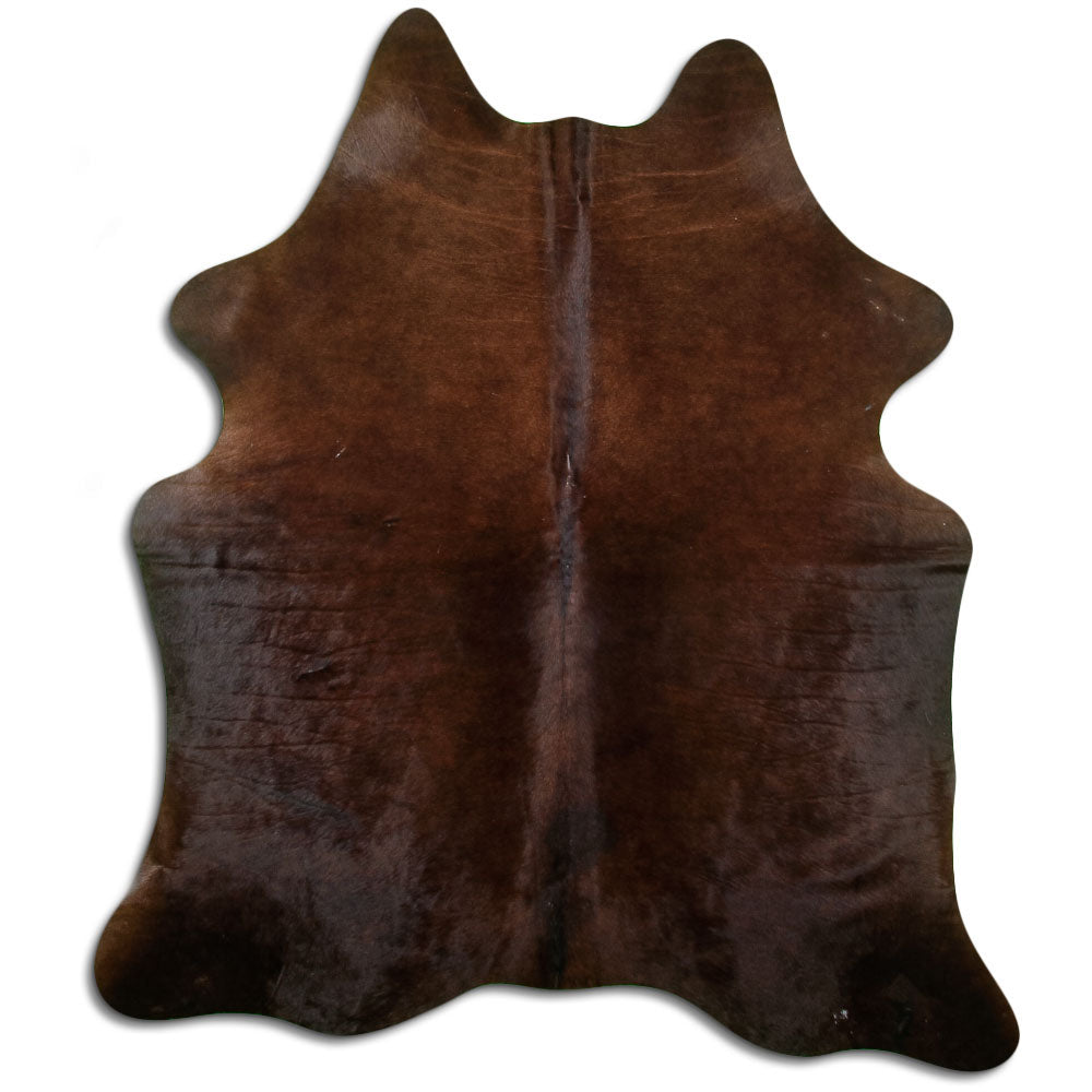 Brown Cowhide Rug M