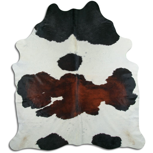 Tricolor Cowhide Rug XXL