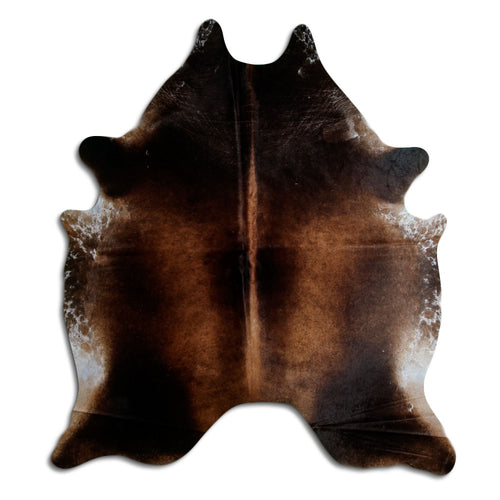 Brown Cowhide Rug XXL