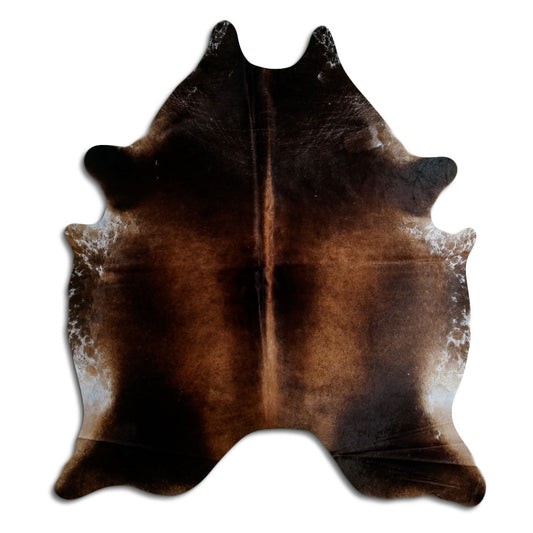 Brown Cowhide Rug XXL
