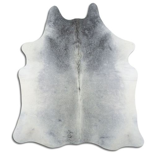 Grey Cowhide Rug L