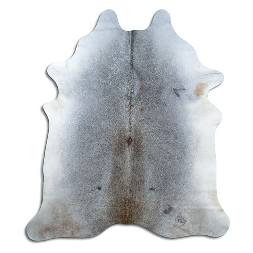 Grey Cowhide Rug XL