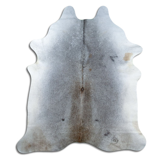 Grey Cowhide Rug XL