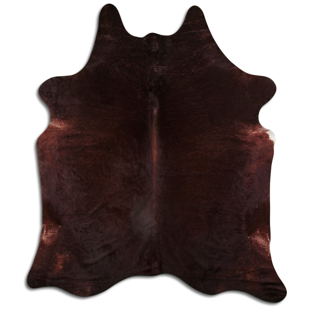 Brown Cowhide Rug XXL