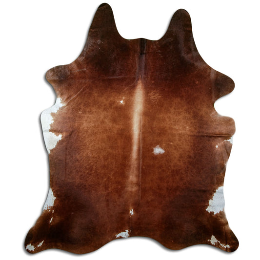 Brown Cowhide Rug XXL
