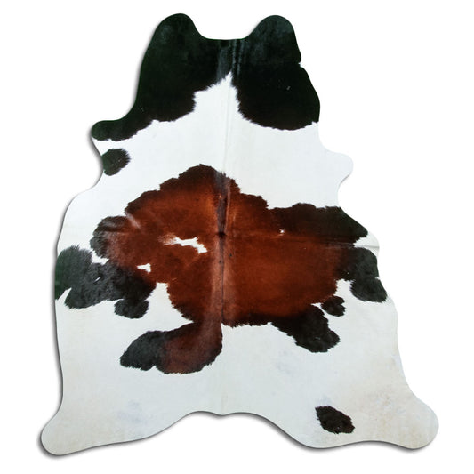 Tricolor Cowhide Rug L
