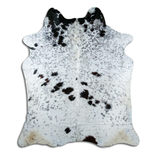 Black & White Cowhide Rug XL