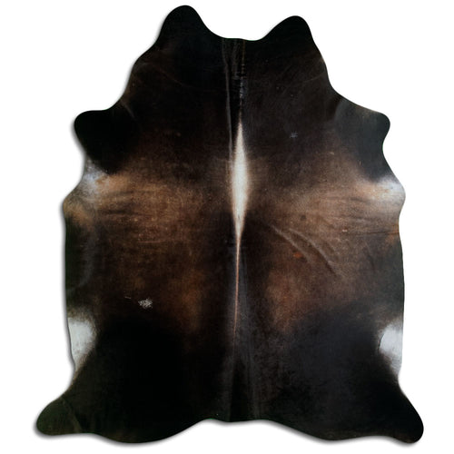 Brown Cowhide Rug XXL