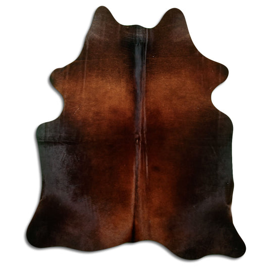 Brown Cowhide Rug M