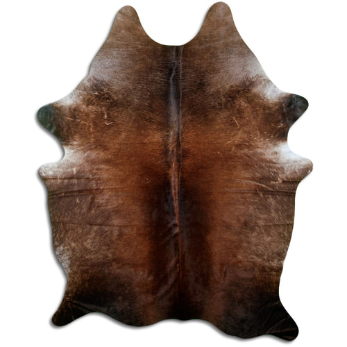 Brown Cowhide Rug XXL