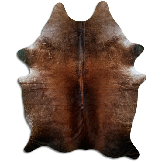 Brown Cowhide Rug XXL