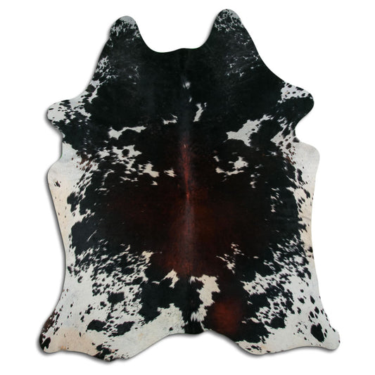 Tricolor Cowhide Rug XXL