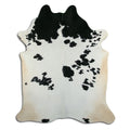 Black & White Cowhide Rug XXL