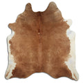 Brown Cowhide Rug XXL