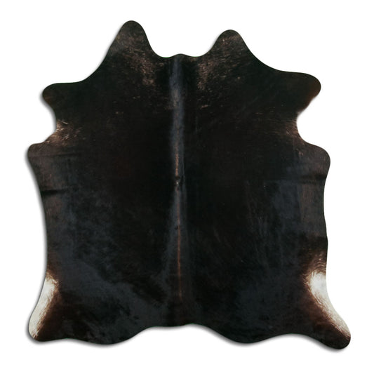 Brown Cowhide Rug M