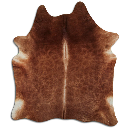 Brown Cowhide Rug XXL