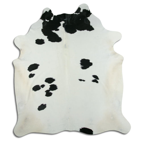 Black & White Cowhide Rug XXL