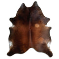 Brown Cowhide Rug XXL