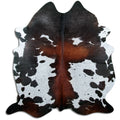 Tricolor Cowhide Rug XXL