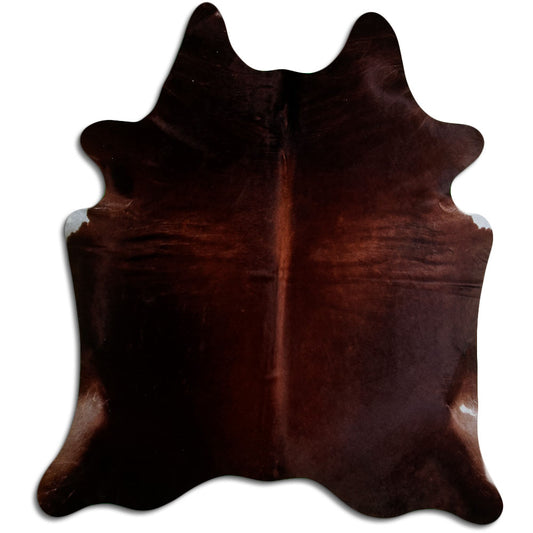 Brown Cowhide Rug XXL