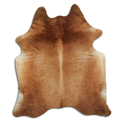 Brown Cowhide Rug XXL