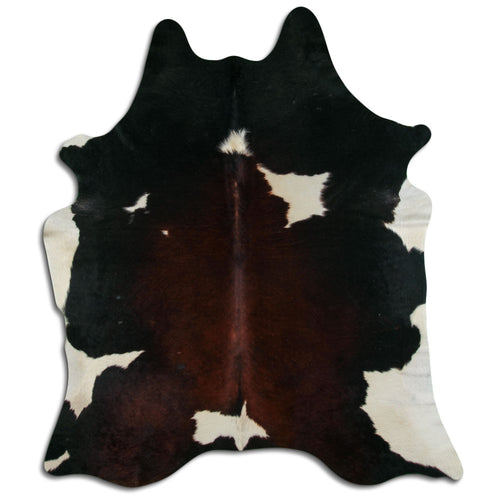 Tricolor Cowhide Rug XXL