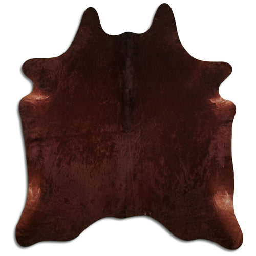 Brown Cowhide Rug XXL
