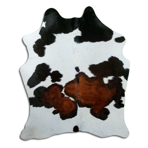 Tricolor Cowhide Rug L