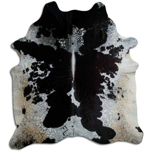 Salt & Pepper Cowhide Rug XXL