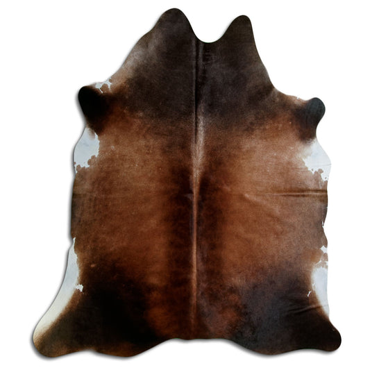 Brown Cowhide Rug XL