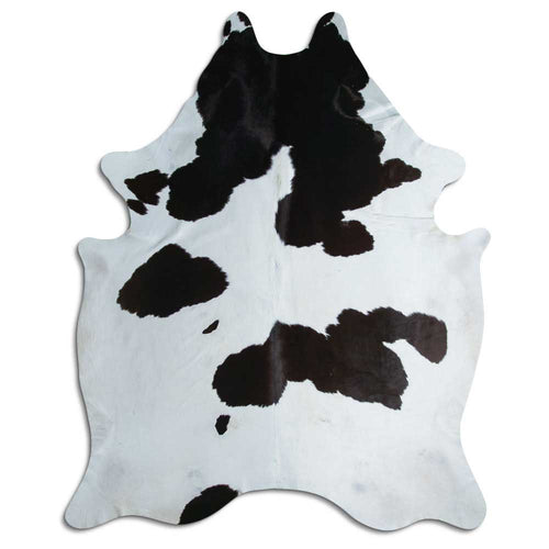 Black & White Cowhide Rug XXXL