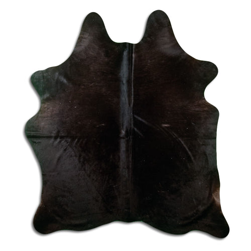 Brown Cowhide Rug L