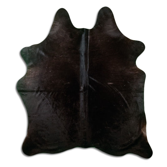 Brown Cowhide Rug L