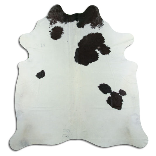 Black & White Cowhide Rug XXL