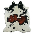 Tricolor Cowhide Rug XXL