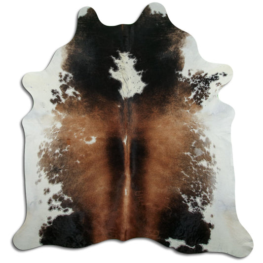 Tricolor Cowhide Rug XXL