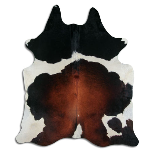 Tricolor Cowhide Rug XXL