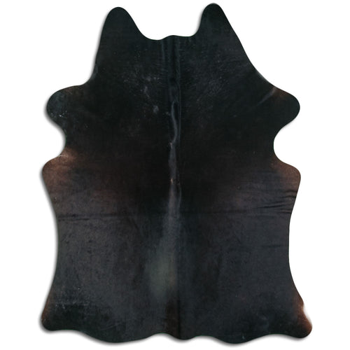 Brown Cowhide Rug L