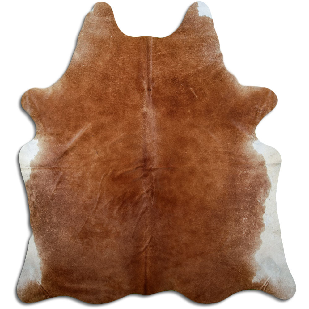 Brown Cowhide Rug XL
