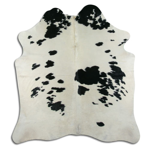 Black & White Cowhide Rug L