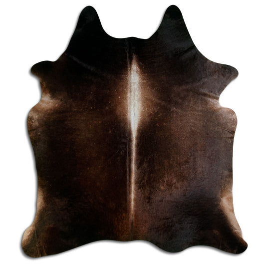 Brown Cowhide Rug XL