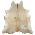 Champagne Cowhide Rug XL