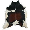 Tricolor Cowhide Rug XXL