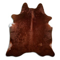Brown Cowhide Rug XL