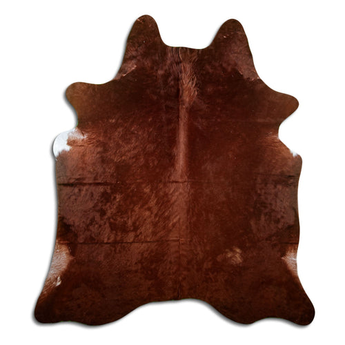 Brown Cowhide Rug XL