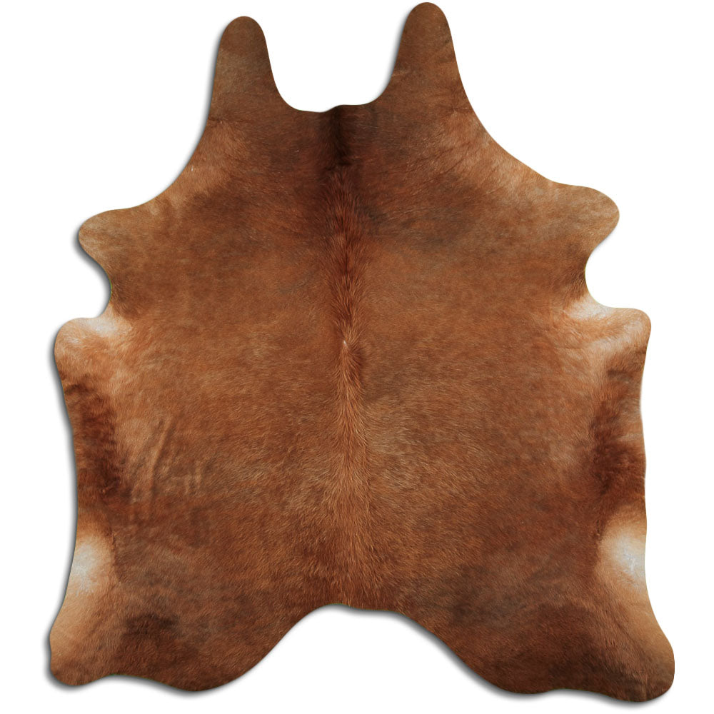 Brown Cowhide Rug XXL