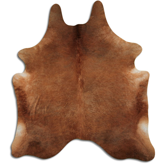 Brown Cowhide Rug XXL