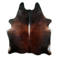 Brown Cowhide Rug XL